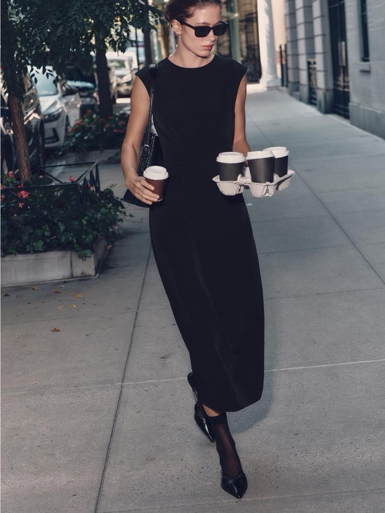 Zara Dresses & Skirts - Classic Black Sleeveless Maxi Dress - Elegant Everyday Style